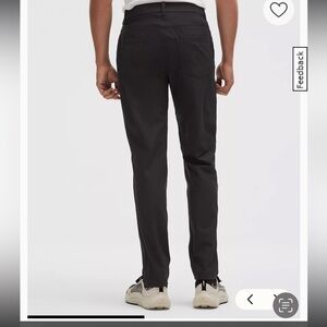 lululemon athletica Men's Black Chinos